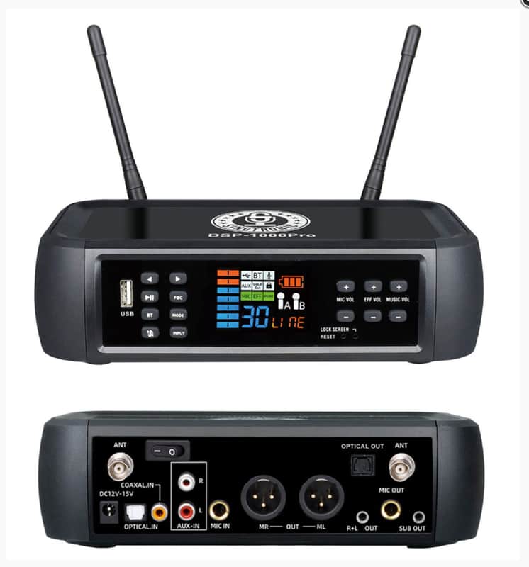 Singtronic DSP-1000PRO Karaoke Mixer - Thumbnail 5