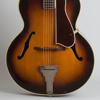 D'Angelico  Special Arch Top Acoustic Guitar (1947), ser. #1757, original brown hard shell case. image 3