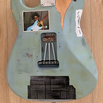 Billie Joe Armstrong "Blue" Guitar Replica image 3
