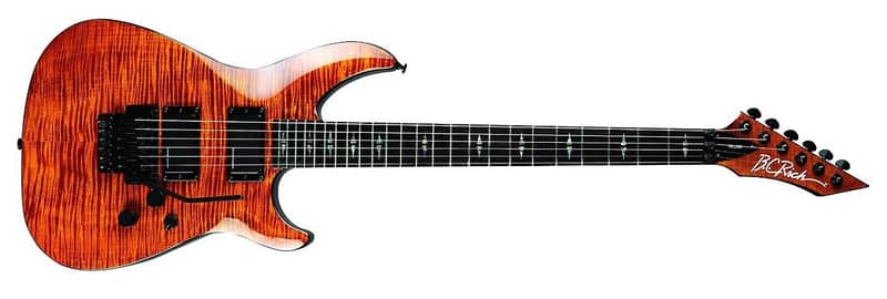 BC Rich VLVTGE Villain Veil Electric Guitar Tigers Eye image 1