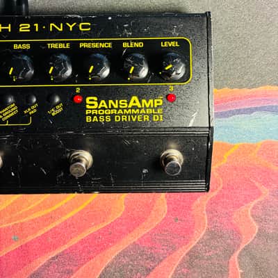 Tech 21 Sansamp Programmable Bass Driver DI image 3