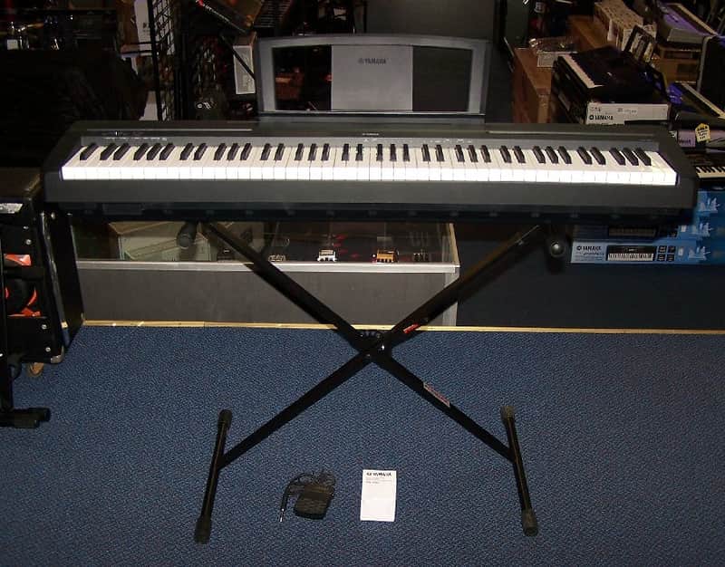 Yamaha P35B 88 Key Digital Piano Keyboard P-35B W/STAND AND PEDAL image 1