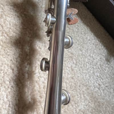 ✨Carl Fisher Metal clarinet✨ 1940s - Silver plate image 7