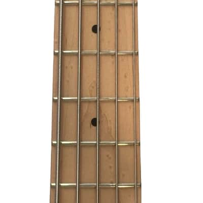 Cort GBFUSION5ABB GB-Fusion 5 Solid Alder Body Spalted Maple Top Hard Maple C Shape Neck 5-String Electric Bass Guitar w/Gig Bag image 6