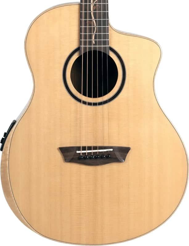Washburn BTSC40SCE Bella Tono Suprema Grand Concert Acoustic-Electric Guitar, Solid Spruce Top image 1