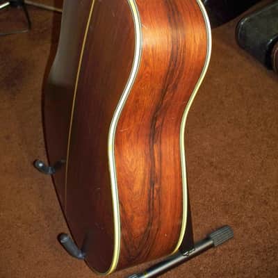 Yamaha FG-580 1973 Natural MIJ Nippon Gakki vintage acoustic guitar image 8