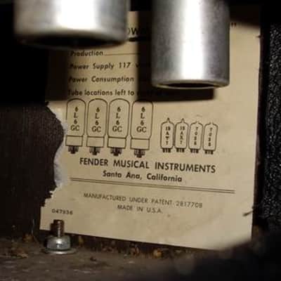 Fender Dual Showman Head + Cab 2x15 1967 image 5