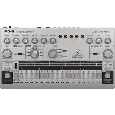 Behringer RD-6 Analog Drum Machine - Silver image 1