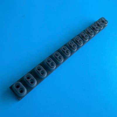 YAMAHA EZ-220 Keyboard Replacement Part: 13-Key Conductive Contact Rubber Pad image 3