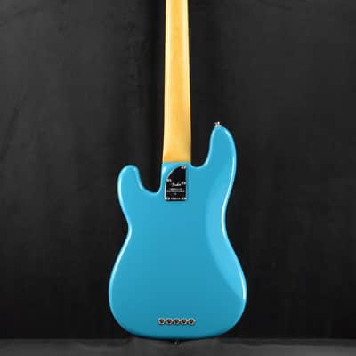 Fender American Professional II Precision Bass V Miami Blue Maple Fingerboard image 8