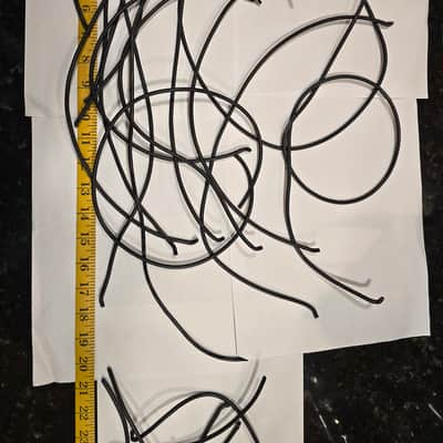 George L's Pedal Board Effects Cable Kit - Nickel angled image 2