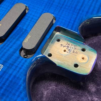 Steinberger GM4S Early 2000's - Blue flame top image 11