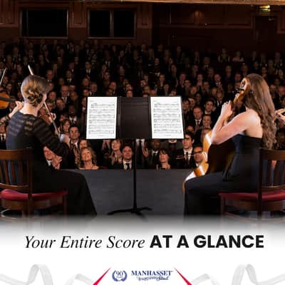 M91 Pair Music Stand-Out Shelf Extenders image 4