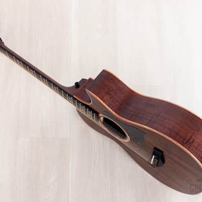 2022 Taylor Custom Grand Concert 12-Fret Flamed Tasmanian Blackwood w/ Florentine Cutaway image 14