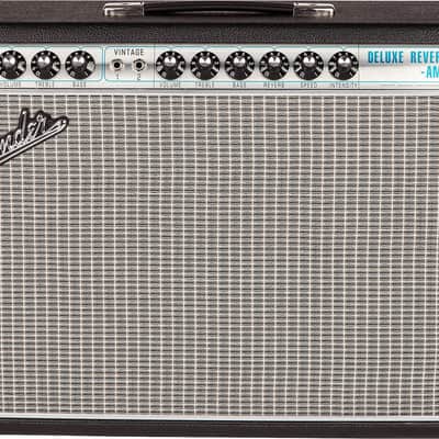 Fender 68 Custom Deluxe Reverb, 22 Watts all Tube Two Channel Guitar Combo Amplifier, W/ Reverb & Vibrato image 2