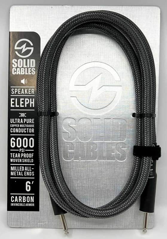 Solid Cables - ELEPH - speaker cable - Black - Solid Cables - ELEPH - speaker cable - 6' - Black image 1