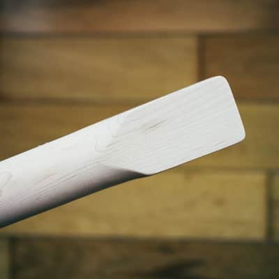 Telecaster Neck – Maple & Rosewood | Unfinished | 21 Frets | Bone Nut image 11