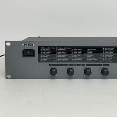 Sony DPS-V55 Multi-Effect Processor 1990s - Gray Made in Japan Worldwide Shipment image 3