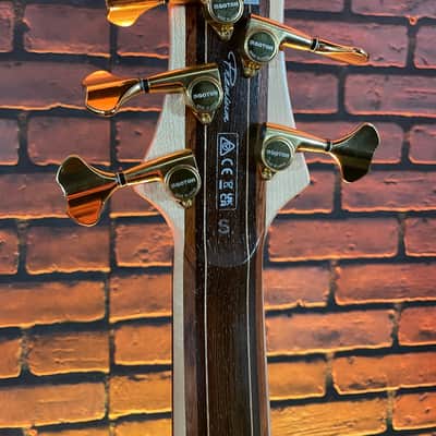 Ibanez BTB1835 NDL 5 String Electric Bass. Natural Shadow Low Gloss with Bag image 7