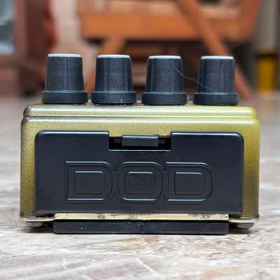 DOD Punkifier FX76 [NOS - New Old Stock, Complete with Box, Manual, Stickers etc] 1995 - 1997 Yellow & Black Matte Airbrush Finish image 21