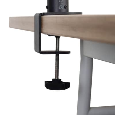 B-Stock Gator Frameworks Desktop Clamp-On Studio Monitor and Speaker Stand - Set of 2 (GFWSPKSTMNDSKCMP) image 5