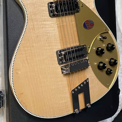NEW ! Rickenbacker 660 Electric Guitar - Maple Glo - 7 lbs - Authorized Dealer - In-Stock! G07751 image 7