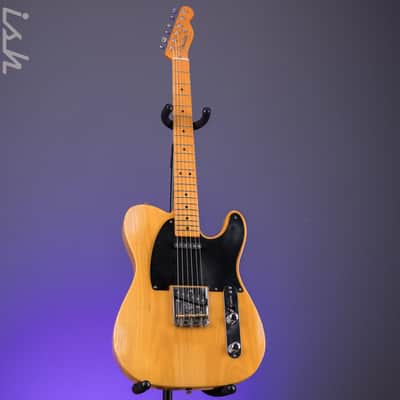 1988 Fender USA Vintage '52 Telecaster Reissue Butterscotch Blonde image 2