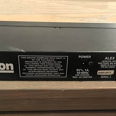 Lexicon Alex Digital Effects Processor - Black image 2