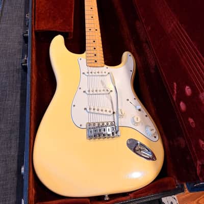 1973 Fender Stratocaster - All Original - Olympic White - w/HSC image 2
