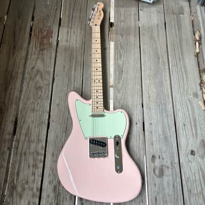 Squier Paranormal Offset Telecaster 2021 - Present - Shell Pink Jazzmaster jazz tele image 3