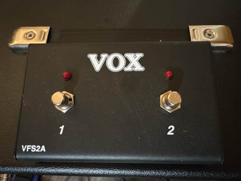 Vox VFS2-A 2-Button Footswitch 2010s - Black image 1