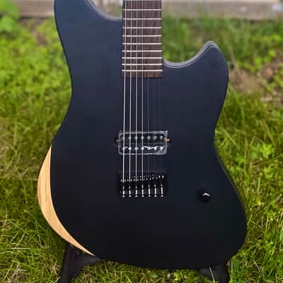 Firefly FFMN FBO Baritone 7 String 2026 - Open-Pore Matte Black image 2