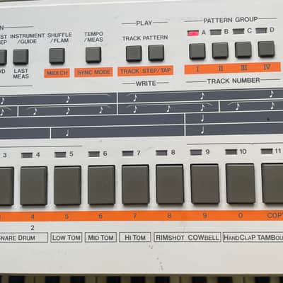 Roland TR-707 Rhythm Composer 1985 White image 5