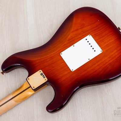 2024 Fender Custom Shop Limited Edition 70th Anniversary ‘54 Stratocaster Journeyman Relic Violin Burst, Lightweight image 12