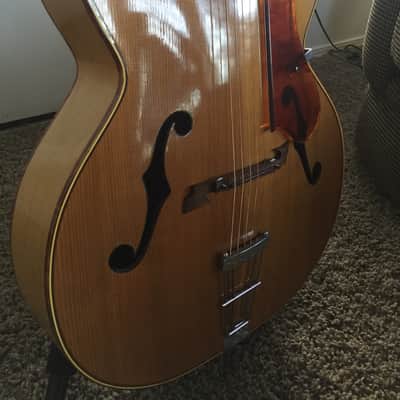 Kay K-62 "Television" Model (1937-1939) Natural Carved Archtop image 18