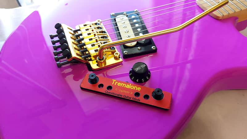 TremAlone For Kramer Baretta Special Tremolo Template *(74mm) image 1