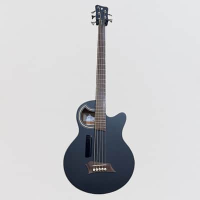Warwick Alien Standard 5 String Acoustic Electric Bass Guitar - Black image 5