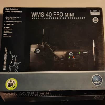 Immagine AKG WMS40 Mini Pro Wireless Instrument System 2010s - Black - 4