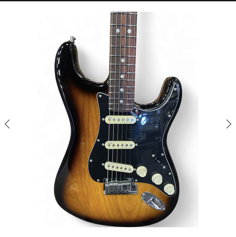 Fender American Ultra Luxe Stratocaster Loaded Body – 2-Color Sunburst Ash – Excellent Condition image 1