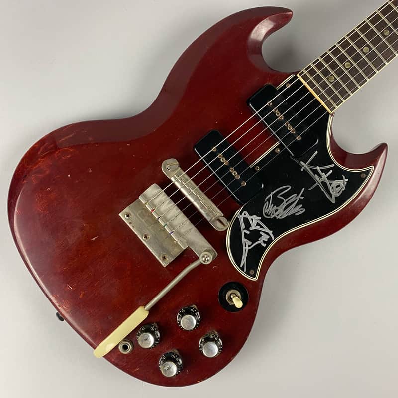 Gibson SG Special - 1965 - Cherry. Early model with 320XXX ser.# and Nickel parts. Aftermarket HS Case included.