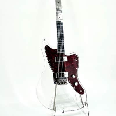 Electrical Guitar Company Series 5 2022 Acrylic / Clear & Polished, Tortoise, Chrome image 2