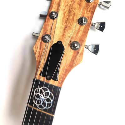 (made in Ukraine) Anatoly Dolesko Les Paul Exotic Koa '2018 - Natural image 8