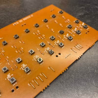 SERVICED Roland Panel PCB (w/ all new tact switches) (22925583) for D-20 image 5