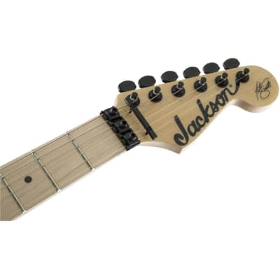 Jackson Adrian Smith Iron Maiden Signature SDXQ Electric Guitar - Transparent Green image 9