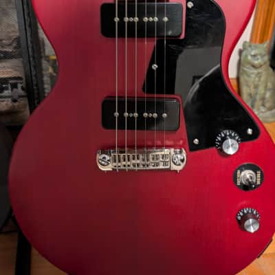 Modified Epiphone Les Paul Special I P-90 - Worn Cherry image 4
