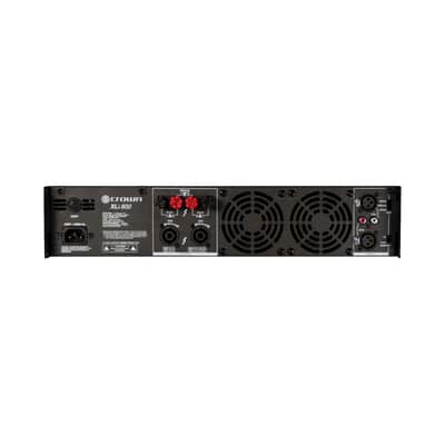 Crown XLi 800 Stereo 300 Watt Amp 4 Ohms 2U Rack Stereo Power Amplifier image 2