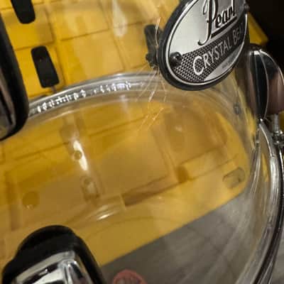 Pearl CRB1208T/C730 Crystal Beat 12x8" Rack Tom 2014 - 2020 - Ultra Clear image 6