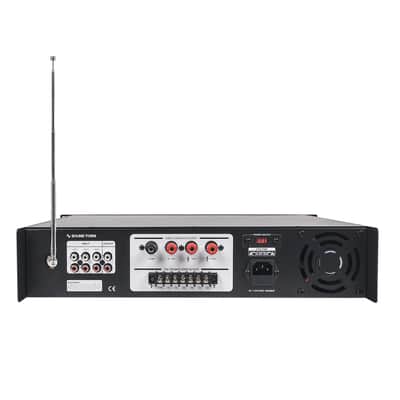 PAC180-6 | 180W 6-Zone 70V/100V Commercial Power Amplifier with Bluetooth, Aluminum, for Restaurants, Lounges, Bars, Pubs, Schools and Warehouses image 4