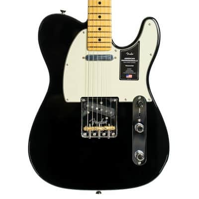 Fender American Professional II Telecaster, Maple Fingerboard, Black image 1