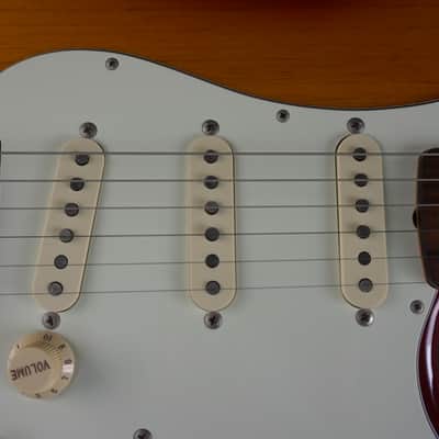 2017 Fender Japan ST62-TX 60s Stratocaster Texas Special MIJ Sunburst image 7
